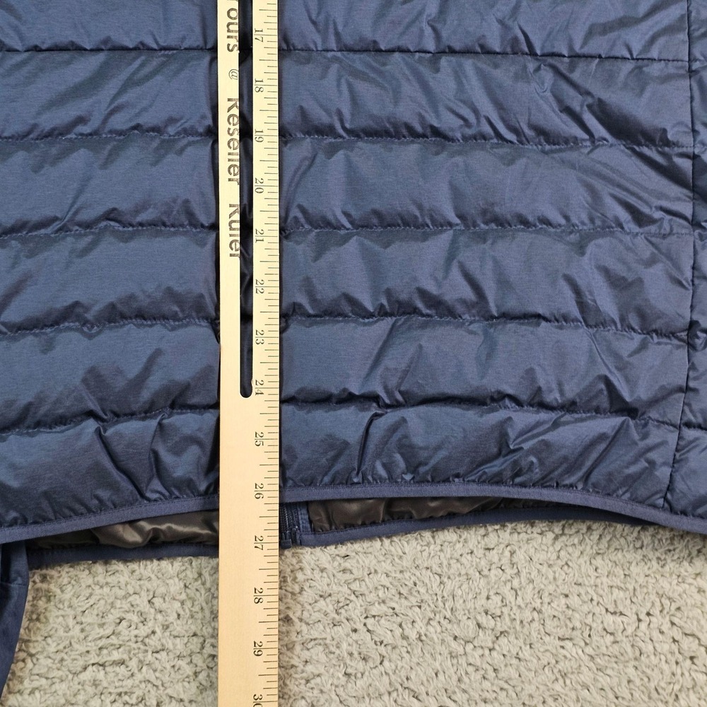 Uniqlo Jacket Mens Large Blue Ultra Light Down Puffer Packable Lightweight - Picture 10 of 12